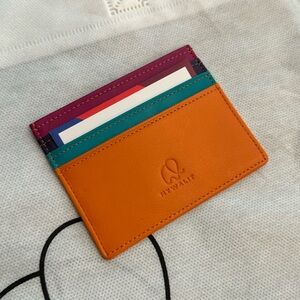 Orange Card Holder